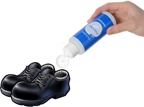安全靴の匂い